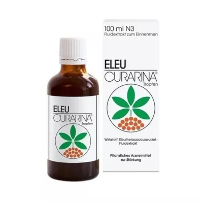 ELEU Curarina gocce 1ml estratto fluido di radice di taiga, 100 ml
