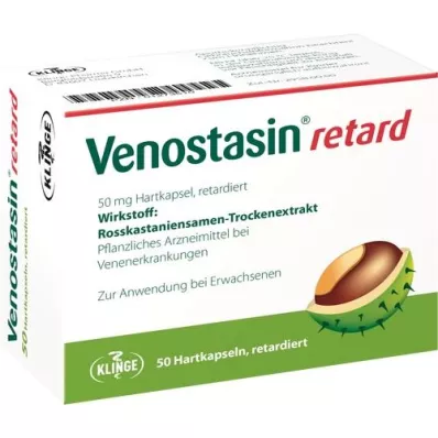 VENOSTASIN retard 50 mg capsula rigida ritardata, 50 pz