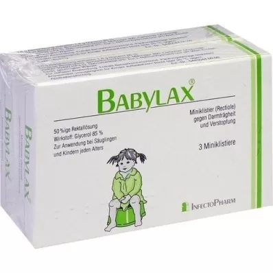 BABYLAX Clistere, 6 pz