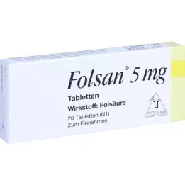 FOLSAN compresse da 5 mg, 20 pz
