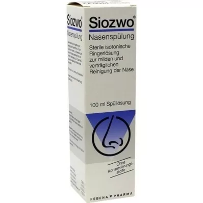 SIOZWO Risciacquo nasale senza conservanti, 100 ml