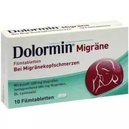 DOLORMIN Compresse rivestite con film per emicrania, 10 pz