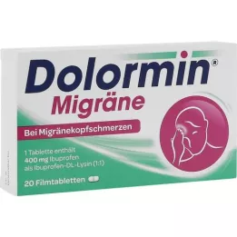 DOLORMIN Compresse rivestite con film per lemicrania, 20 compresse