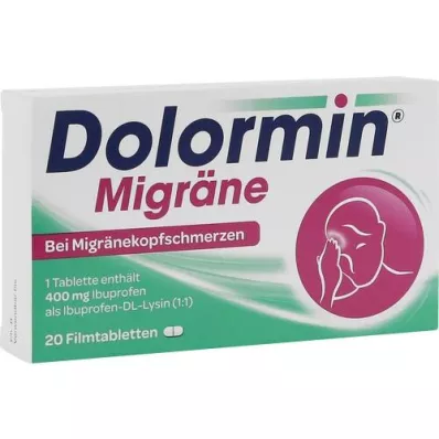 DOLORMIN Compresse rivestite con film per lemicrania, 20 compresse