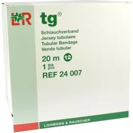TG Benda tubolare misura 12 20 m bianco, 1 pezzo