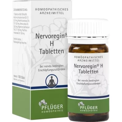 NERVOREGIN Compresse H, 100 pz
