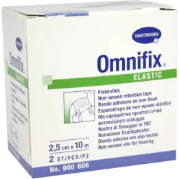OMNIFIX elastico 2,5 cmx10 mt rotolo, 2 pz