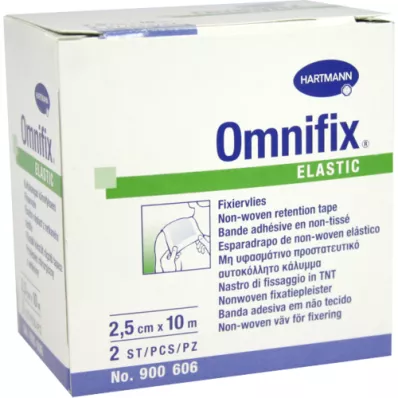 OMNIFIX elastico 2,5 cmx10 mt rotolo, 2 pz