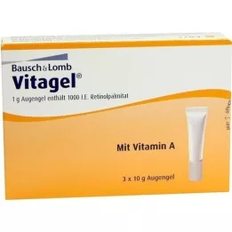VITAGEL Gel per occhi, 3X10 g