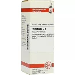 PHYTOLACCA Diluizione D 3, 20 ml