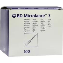 BD MICROLANCE 3 cannule speciali 16 G 1 1/2 1,65x40 mm, 100 pezzi