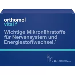 ORTHOMOL Confezione combinata borraccia/capsula Vital F, 30 pz