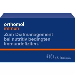 ORTHOMOL Confezione combinata Immune 15 compresse/capsule, 1 pz