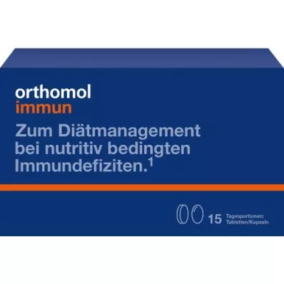 ORTHOMOL Confezione combinata Immune 15 compresse/capsule, 1 pz ORTHOMOL Confezione combinata Immune 15 compresse/capsule, 1 pz