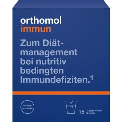 ORTHOMOL Busta di granulato immunitario, 15 pz ORTHOMOL Busta di granulato immunitario, 15 pz