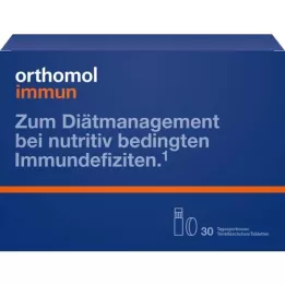 ORTHOMOL Confezione combinata borraccia/compressa Immune, 30 pz