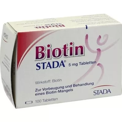 BIOTIN STADA compresse da 5 mg, 100 pz