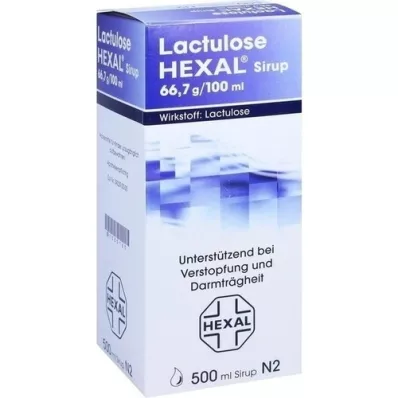 LACTULOSE Sciroppo Hexal, 500 ml