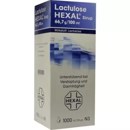 LACTULOSE Sciroppo Hexal, 1000 ml