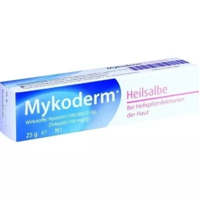 MYKODERM Unguento curativo Nistatina e ossido di zinco, 25 g