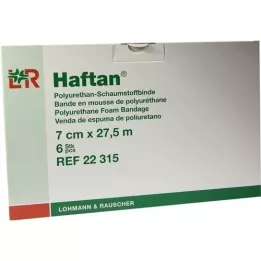 HAFTAN Benda in schiuma 7 cmx27,5 m, 6 pz