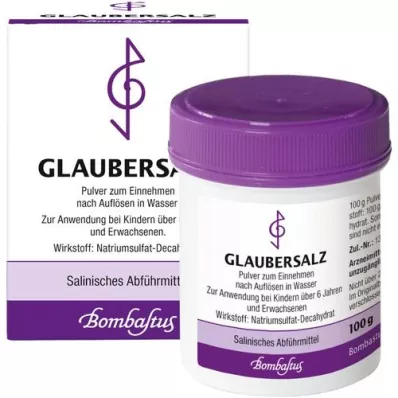 GLAUBERSALZ Solfato di sodio in polvere, 100 g