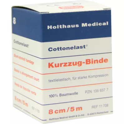 KURZZUGBINDE Cottonelast 8 cmx5 m, 1 pezzo