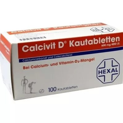 CALCIVIT D Compresse masticabili, 100 pz