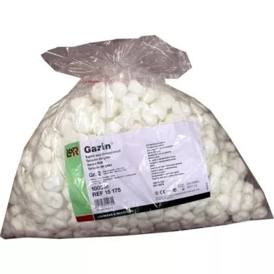 GAZIN Tampone misura noce, non sterile senza RK, 1000 pz