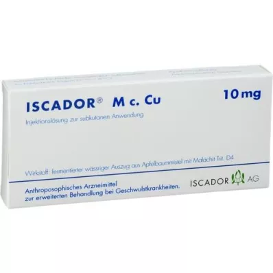 ISCADOR M c.Cu 10 mg soluzione iniettabile, 7X1 ml