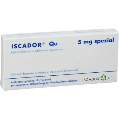 ISCADOR Qu 5 mg soluzione iniettabile speciale, 7X1 ml ISCADOR Qu 5 mg soluzione iniettabile speciale, 7X1 ml