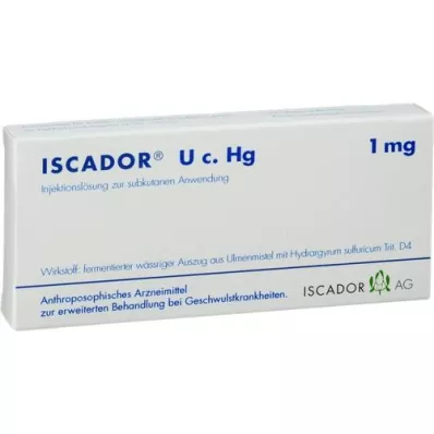 ISCADOR U c.Hg 1 mg soluzione iniettabile, 7X1 ml ISCADOR U c.Hg 1 mg soluzione iniettabile, 7X1 ml