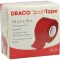 DRACO TAPEVERBAND 3,8 cmx10 m rosso, 1 pezzo