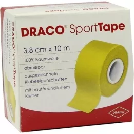 DRACO TAPEVERBAND 3,8 cmx10 m giallo, 1 pezzo