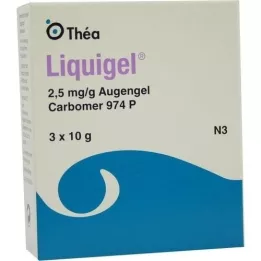 LIQUIGEL Gel per occhi, 3X10 g