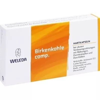 BIRKENKOHLE comp.Capsule rigide, 20 pz