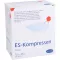 ES-KOMPRESSEN sterile 7,5x7,5 cm 8 volte, 25X2 pz