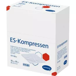ES-KOMPRESSEN sterile 10x10 cm 8 volte, 25X2 pz