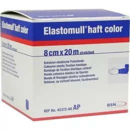 ELASTOMULL manico colore 8 cmx20 m fissaggio carta blu, 1 pz