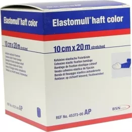 ELASTOMULL manico colore 10 cmx20 mt carta fissaggio blu, 1 pz