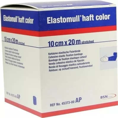 ELASTOMULL manico colore 10 cmx20 mt carta fissaggio blu, 1 pz