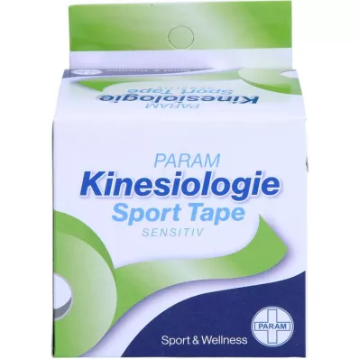 KINESIOLOGIE Nastro sportivo 5 cmx5 m verde, 1 pezzo