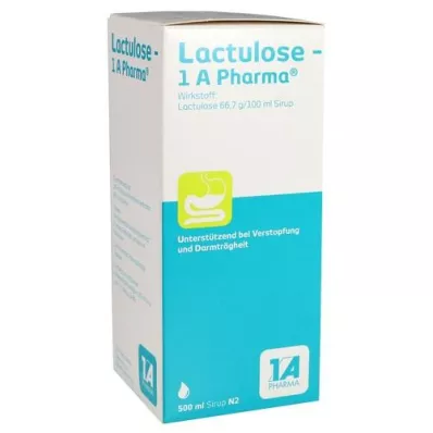 LACTULOSE-1A Sciroppo Pharma, 500 ml LACTULOSE-1A Sciroppo Pharma, 500 ml