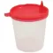 URINBECHER con coperchio a scatto, 1 pezzo