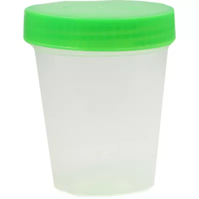 URINBECHER con tappo a vite confezionato singolarmente, 1 pezzo