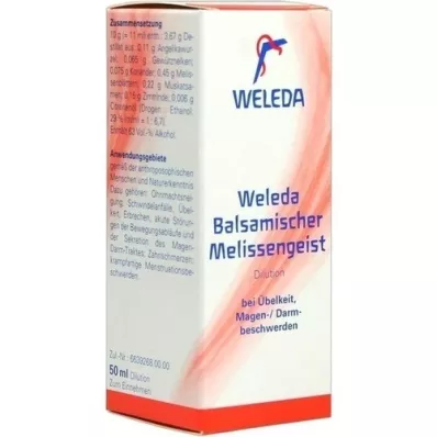 BALSAMISCHER Acquavite di melissa, 50 ml