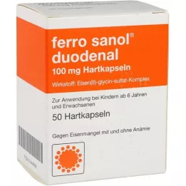 FERRO SANOL cappucci duodenali rigidi.m.msr.überz.Pell., 50 pz