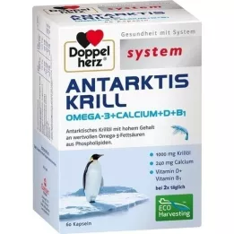 DOPPELHERZ Capsule del sistema Krill antartico, 60 pz