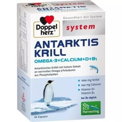 DOPPELHERZ Capsule del sistema Krill antartico, 60 pz DOPPELHERZ Capsule del sistema Krill antartico, 60 pz