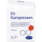 ES-KOMPRESSEN non sterile 10x10 cm 8 volte, 100 pz